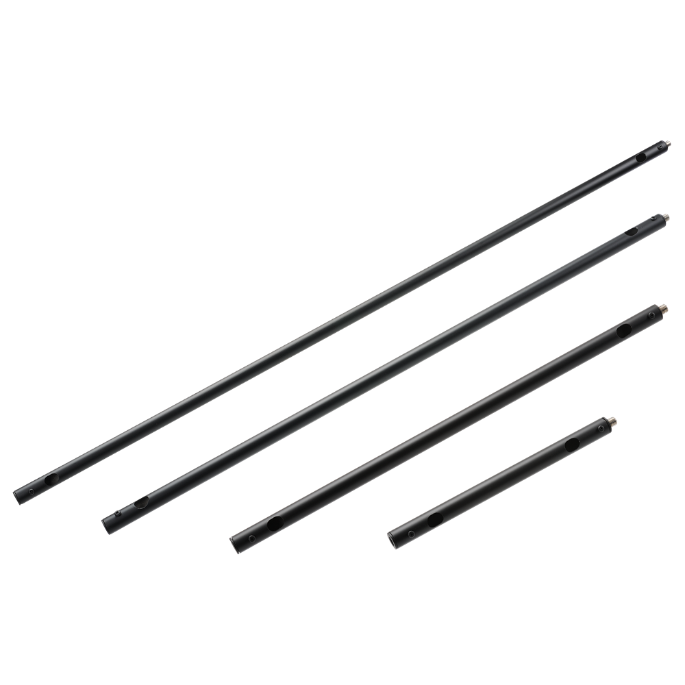 Set of 24" Black Extension Pole for Heatstrip Heaters