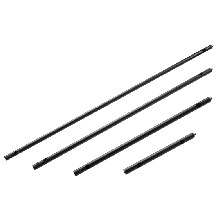 Set of 48" Black Extension Pole for Heatstrip Heaters