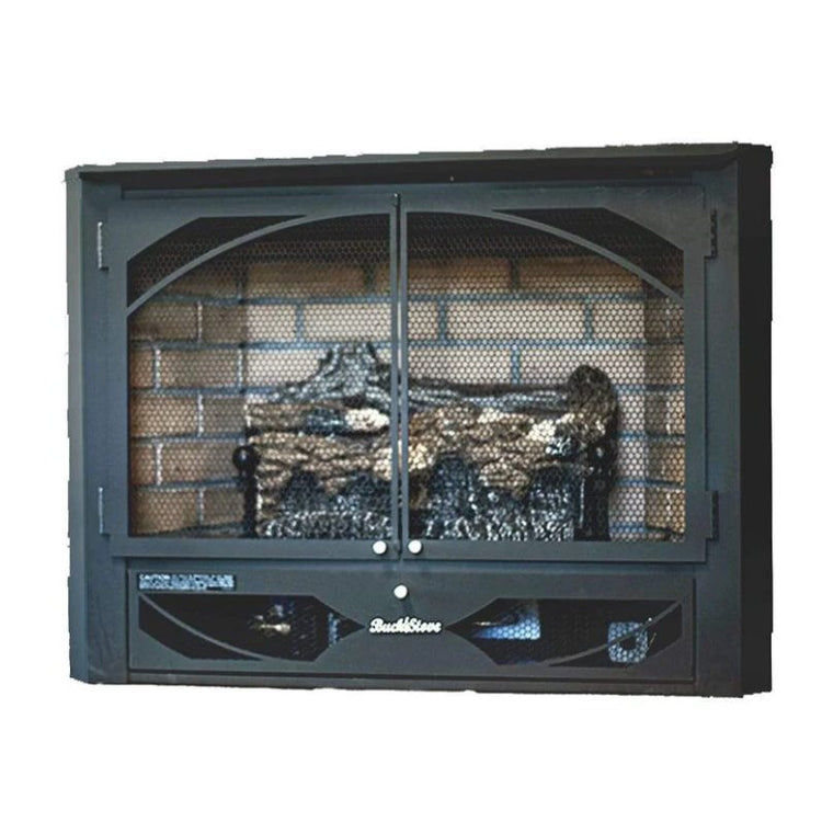 Buck Stove Model 384 Vent Free Natural Gas Stove Black