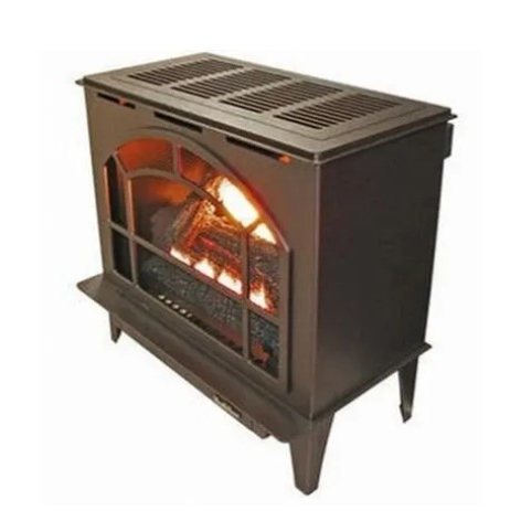 Buck Stove Townsend II 27" Vintage Copper Steel Liquid Propane Gas Stove