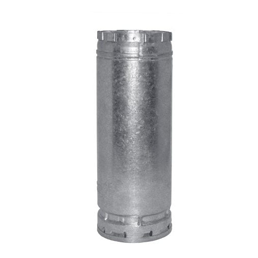 Duravent 10 Inch Diameter UL-Listed B-Vent Pipe 18 Inch Length BVent
