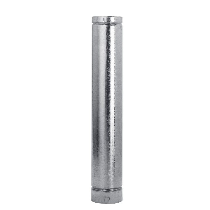 Duravent 8 inch Bvent Round Rigid Pipe 18 inch Length