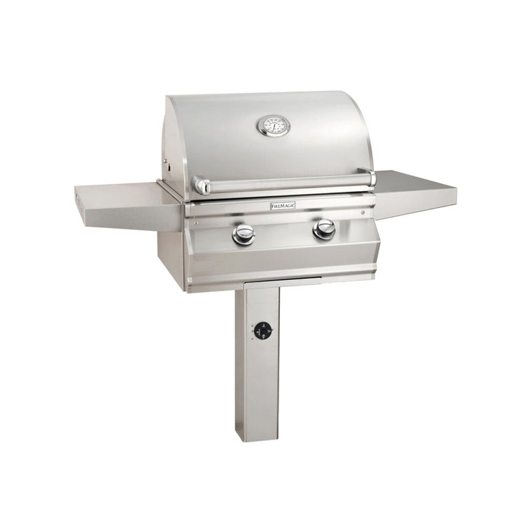 Fire Magic Choice C430s In Ground Post Mount Propane Grill