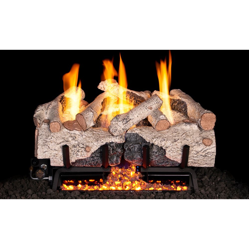Real Fyre 16/18" Charred Alpine Birch Vent Free Log Set