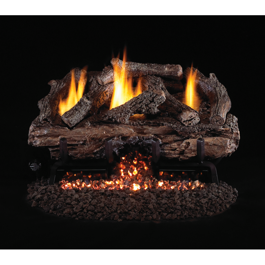 Real Fyre 18/20" Charred Aged Split Vent Free Log Set