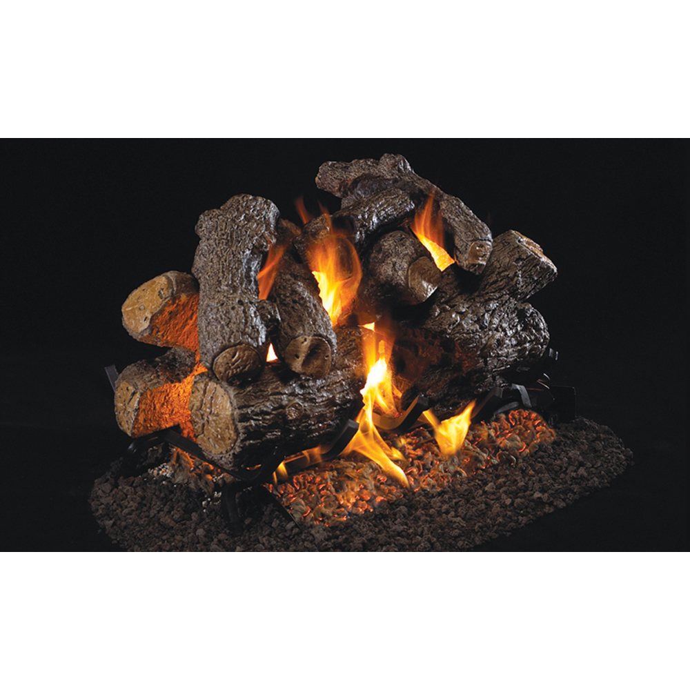 Real Fyre Charred Royal English Oak See Through 30" Logs