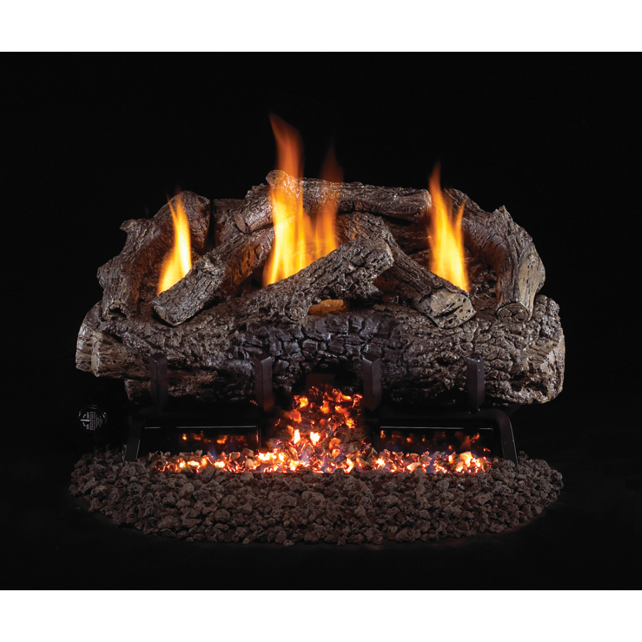 Real Fyre 16/18" Charred Frontier Oak Vent Free Gas Logs