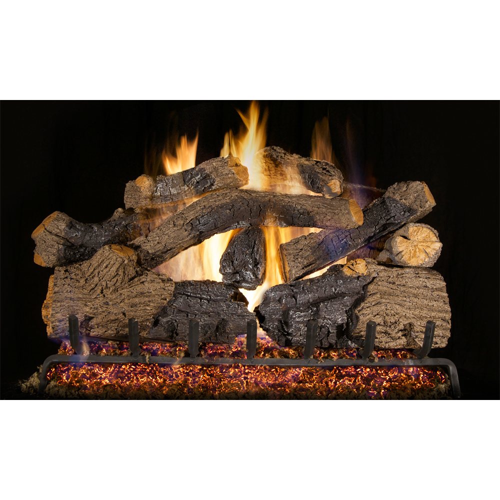 Clearance Charred Grizzly Oak 24" Logs