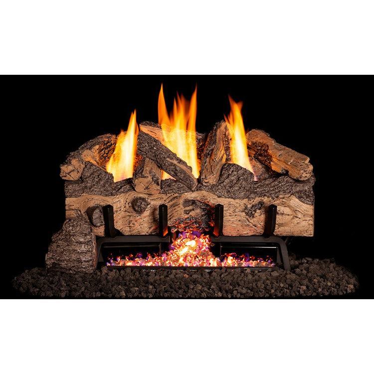 Real Fyre 16/18" Charred Gnarled Split Vent Free Gas Logs