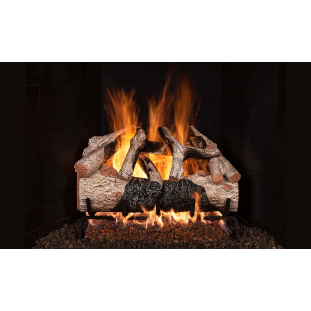 Real Fyre 18/20" Charred Mountain Birch Flame Enhanced Logs