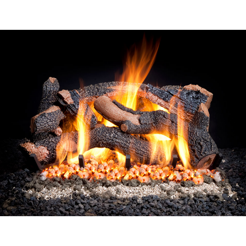 Golden Blount 36" Charred Hollow Oak Vented Log Set