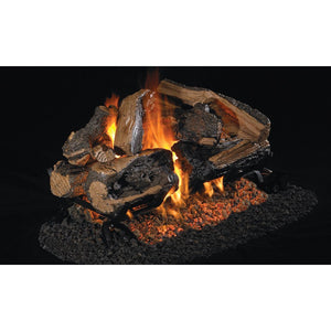 Real Fyre Charred Rugged Split Oak See Through 30" Vented Logs