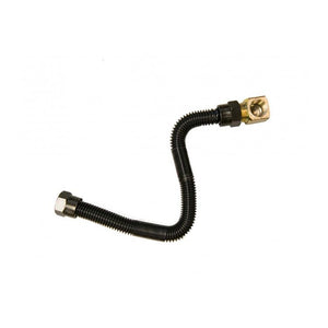 American Fyre Designs Black 3/8-inch Flex Connector
