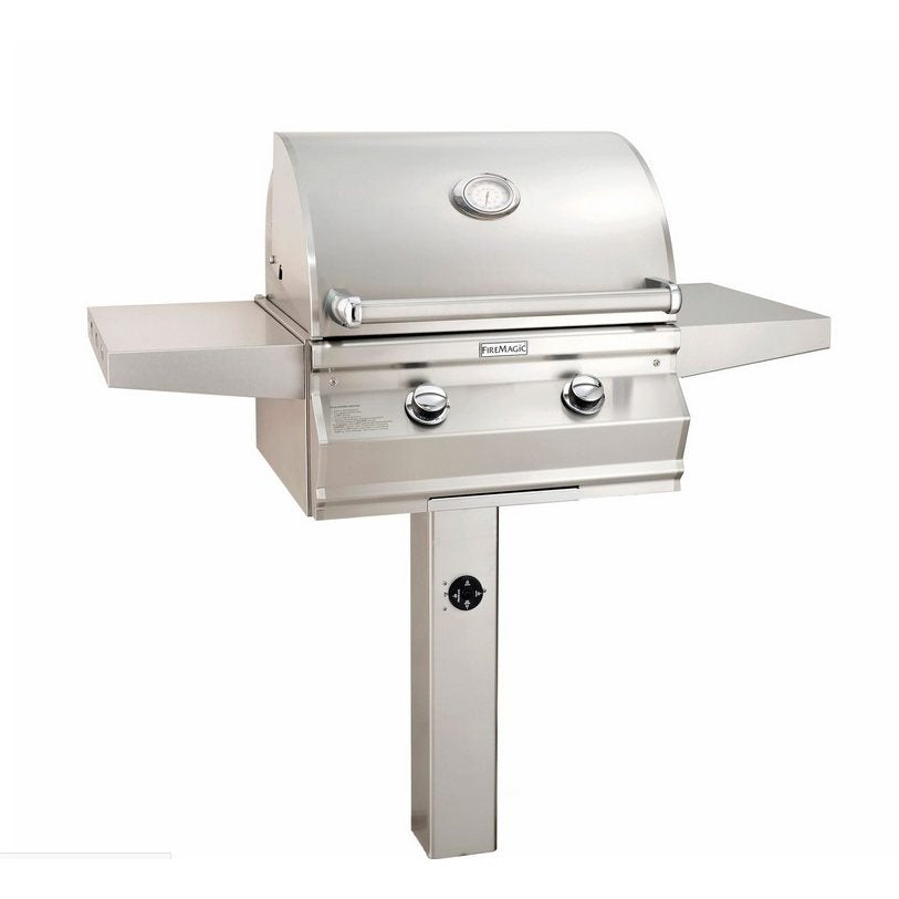 Fire Magic Choice Multi-User CM430s In Ground Post Propane Grill