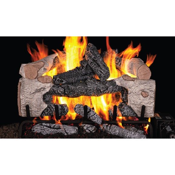 Real Fyre 30" Charred Cinder Birch Vented Logs