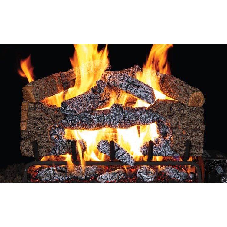 Real Fyre 24" Charred Cinder Oak Vented Logs