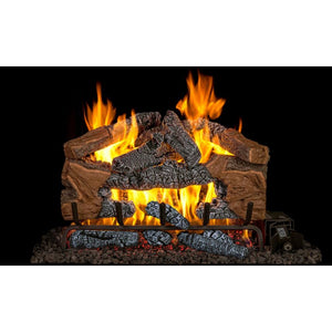 Real Fyre 24" Charred Cinder Split Vented Logs