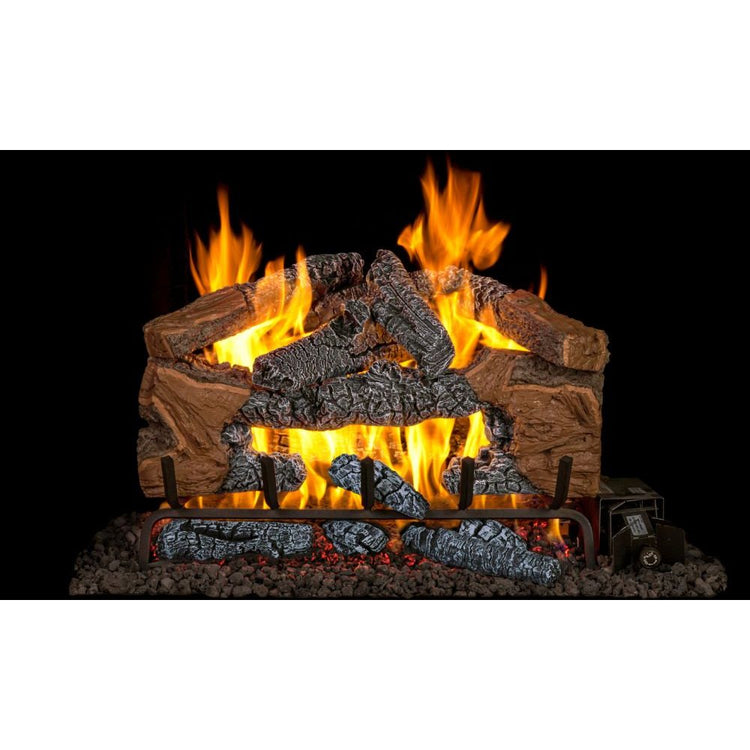 Real Fyre 24" Charred Cinder Split Vented Logs