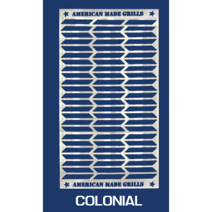 American Made Grills Large Colonial Grill Grate - 2 For 30" Unit, 3 for 42" Unit