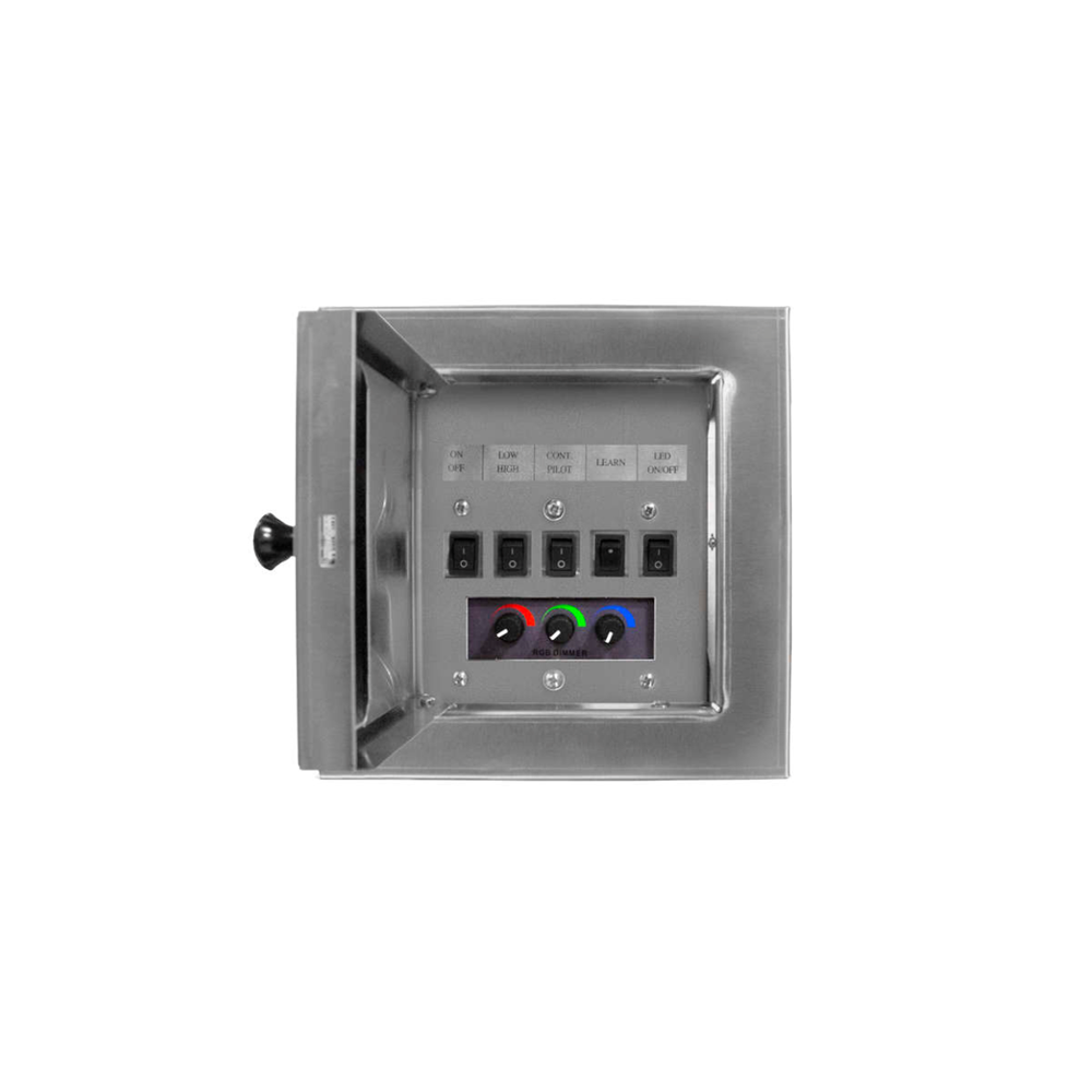 Firegear 60" LED Kalea Bay Outdoor Propane Fireplace view 2