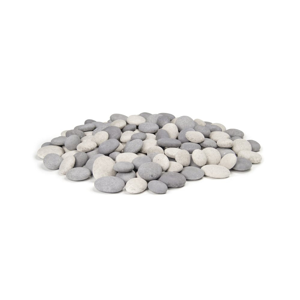American Fyre Designs 140-Pc. Mixed Creekstones (Greige & Cloud)