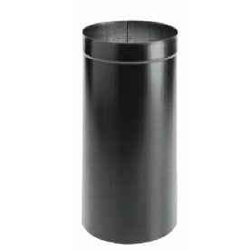 Duravent 6 inch DuraBlack Oval-To-Round Adapter Adapters