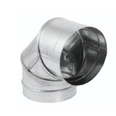 Duravent 6 inch DuraBlack SS 90° Elbow Elbows