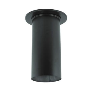 Duravent 6 inch DuraBlack Slip Connector withTrim Connectors
