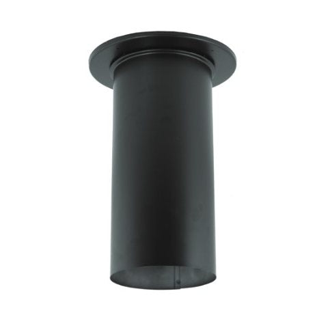 Duravent 8 inch DuraBlack Slip Connector with Trim Connectors