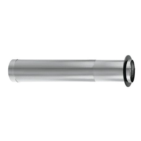 Duravent 6 inch DuraBlack SS Telescoping Length with Trim Adjustable