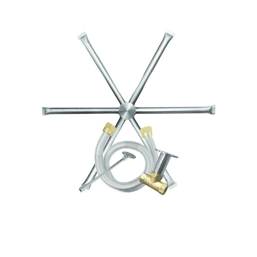 Firegear 22-inch DBS-Kit Stainless Steel Gas Fire Pit Burning Spur Kit