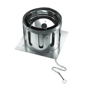 Duravent 14 inch Anchor Plate with Damper DuraChimney