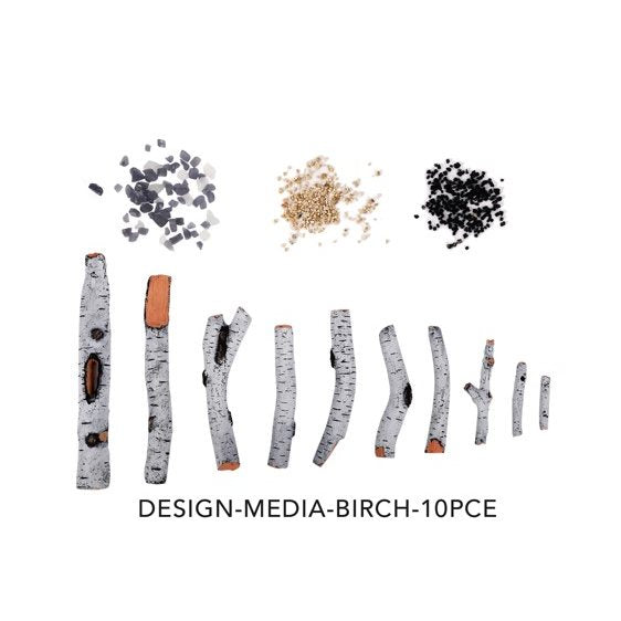 Amantii Birch 10 Piece Deluxe Media Kit