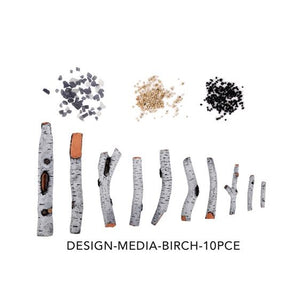 Amantii Birch 10 Piece Deluxe Media Kit