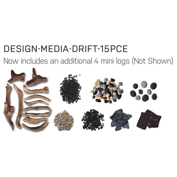 Amantii Driftwood 15 Piece Deluxe Media Kit view 2