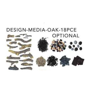 Amantii Oak 18 Piece Deluxe Media Kit