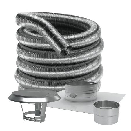 Duravent 7 inch DuraFlex 316 Basic Kit 20 foot Length