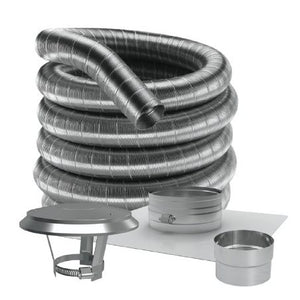 Duravent 7 inch DuraFlex 316 Basic Kit 20 foot Length