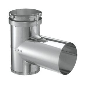 Duravent 6 inch DuraFlex AL Tee with Cap