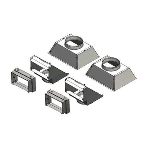 Napoleon Ducted Heat Management Side Discharge Kit 38/50 Stainless Steel