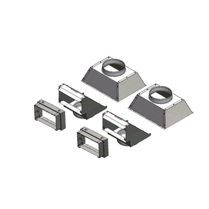 Napoleon Ducted Heat Management Side Discharge Kit 62/74 Stainless Steel