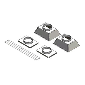 Napoleon Ducted Heat Management Termination Plate Kit38/50 Stainless Steel