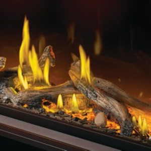Napoleon Driftwood Luminous Log Kit 74 with Premium Burner