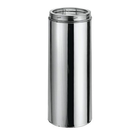 Duravent 8 inch DuraTech Chimney Pipe 24 inch Length, Stainless Steel view 2