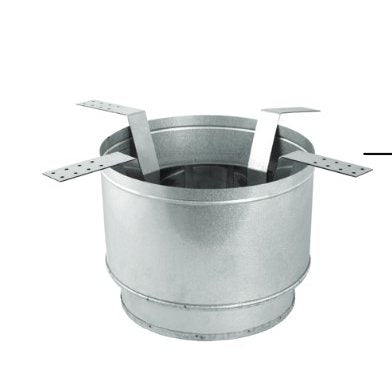 Duravent DuraTech Round Ceiling Support Box - For 10-Inch Inner Diameter