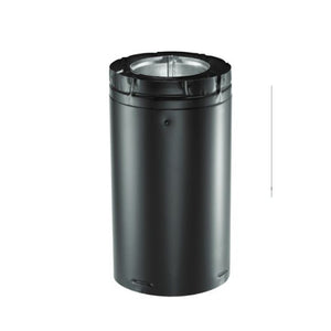 Duravent 4 x 6 DVA Pipe 18 inch Length, Black DirectVent Pro