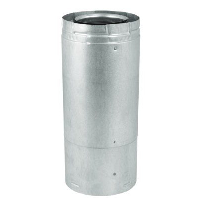 Duravent 5 x 8 DVA Adjustable Pipe 17 to 24 inch Length, Galvanized