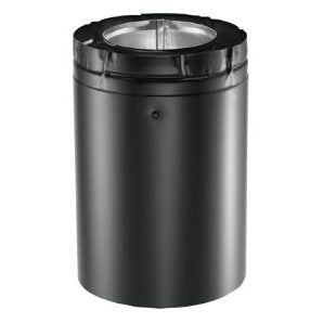 Duravent 5 x 8 DVA Pipe Extension 8 inch Lenth, Black DirectVent Pro