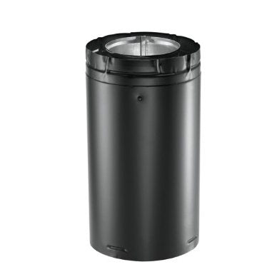 Duravent 5 x 8 DVA Pipe 9 inch Length, Black DirectVent Pro