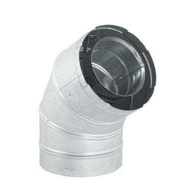 Duravent 5 x 8 DVA 60 Degree Elbow, Galvanized DirectVent Pro